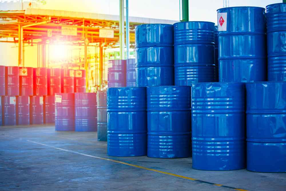 เครื่องที่กำลังเเปลี่ยนถ่ายน้ำมันไฮดรอลิค 68